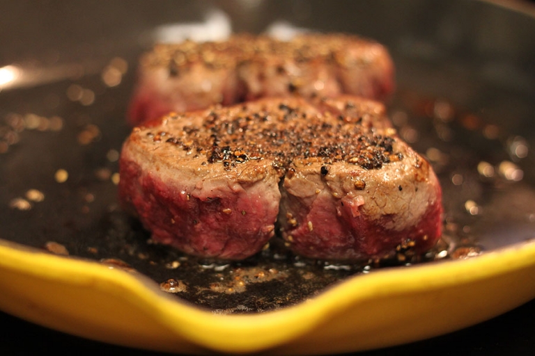 steakhouse steak recipe without a grill